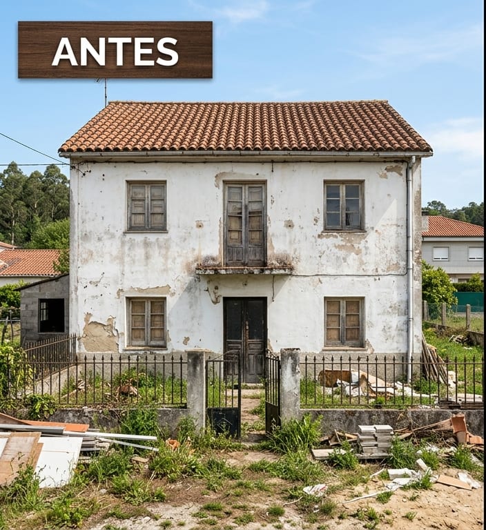Vivienda antes de una reforma integral